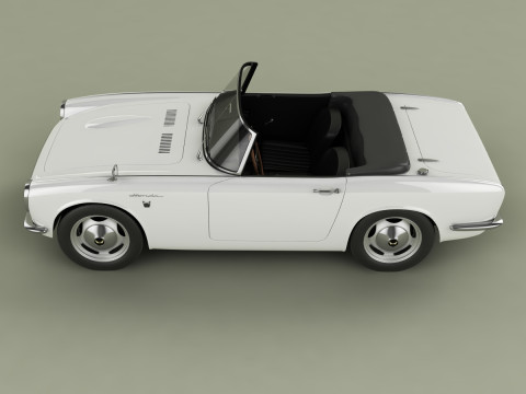 Honda S800 Modelo 3D