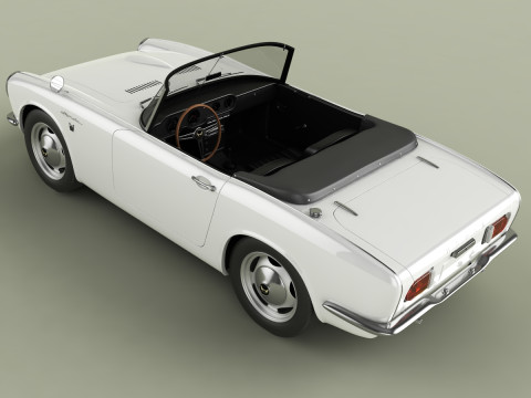 Honda S800 Modelo 3D