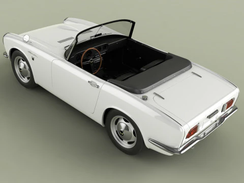 Honda S800 Modelo 3D