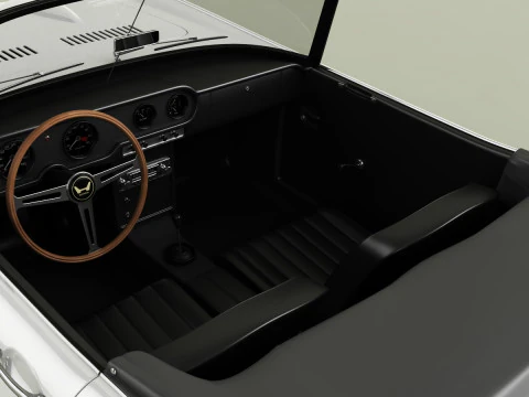 Honda S800 Modelo 3D