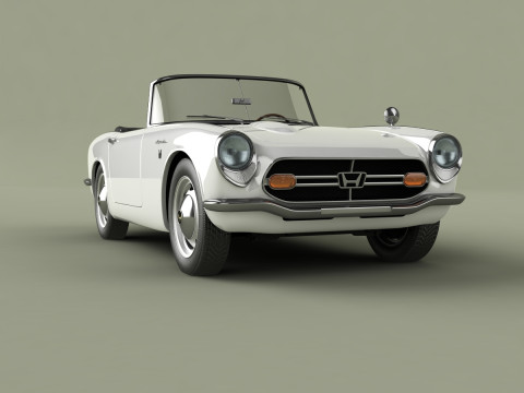 Honda S800 Modelo 3D