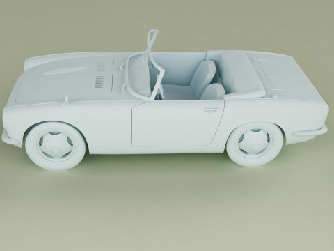 Honda S800 Modelo 3D