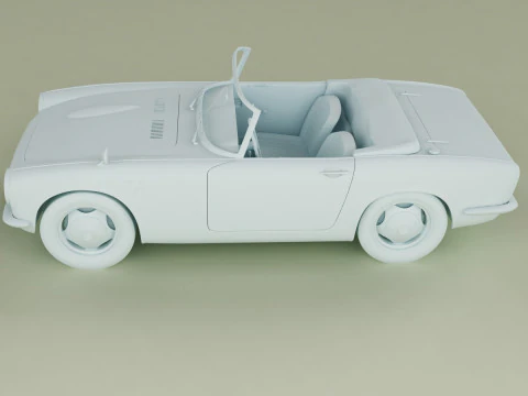 Honda S800 Modelo 3D