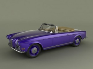 bmw 503 convertible 3D Model