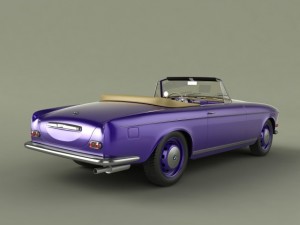 bmw 503 convertible 3Dモデル