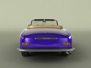 bmw 503 convertible 3Dモデル