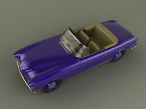 bmw 503 convertible 3Dモデル
