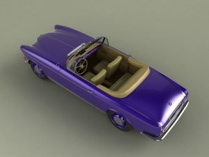 bmw 503 convertible 3Dモデル