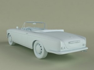bmw 503 convertible 3Dモデル
