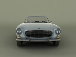 volvo p1800 convertible 3D Model