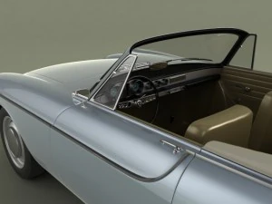 volvo p1800 convertible 3D Model