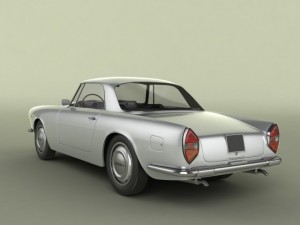 lancia flaminia gt 3D मॉडल