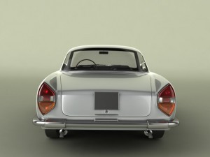 lancia flaminia gt 3D मॉडल
