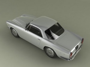 lancia flaminia gt 3D मॉडल