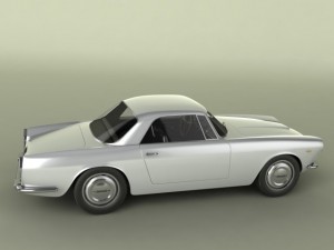 lancia flaminia gt 3D मॉडल