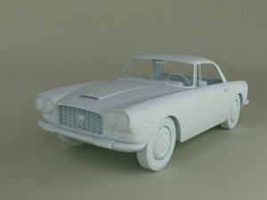 lancia flaminia gt 3D मॉडल