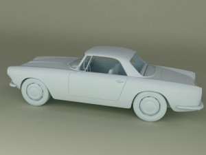 lancia flaminia gt 3D मॉडल