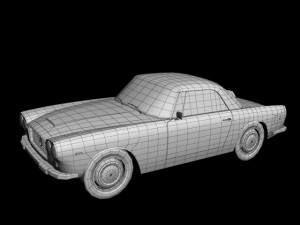 lancia flaminia gt 3D मॉडल