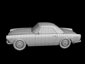 lancia flaminia gt 3D Model