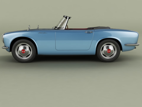 Honda S500 3D-Modell