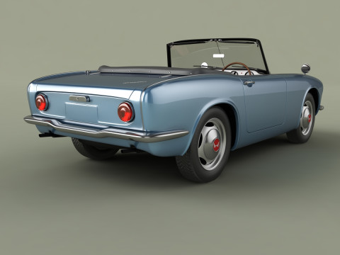 Honda S500 3D-Modell