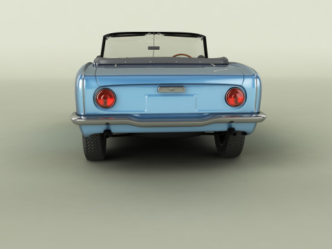 Honda S500 3D-Modell