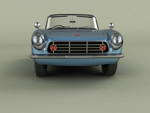 Honda S500 3D Model