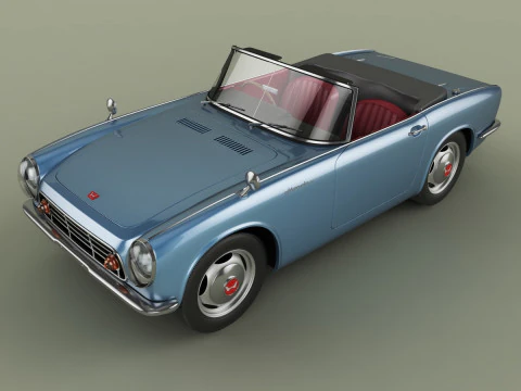 Honda S500 3D Model