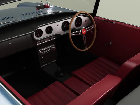 Honda S500 3D Model