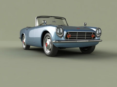 Honda S500 3D Model