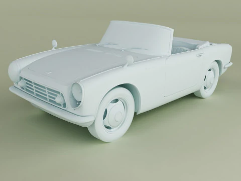 Honda S500 3D Model