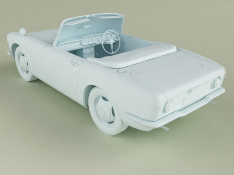 Honda S500 3D-Modell