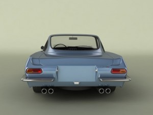 lamborghini 350 gt Modello 3D