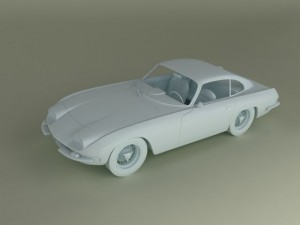 lamborghini 350 gt Modello 3D