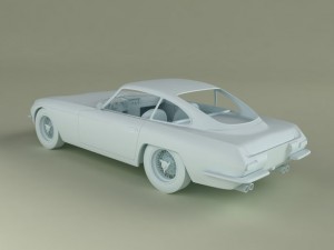 lamborghini 350 gt Modello 3D