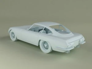 lamborghini 350 gt 3D Model
