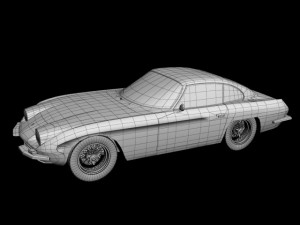 lamborghini 350 gt Modello 3D