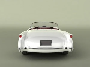 chevrolet corvette 1953 3D Model