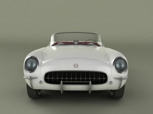 chevrolet corvette 1953 3D Model