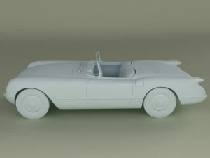 chevrolet corvette 1953 3D Model