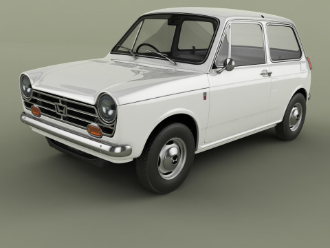Honda N360 3D Модель