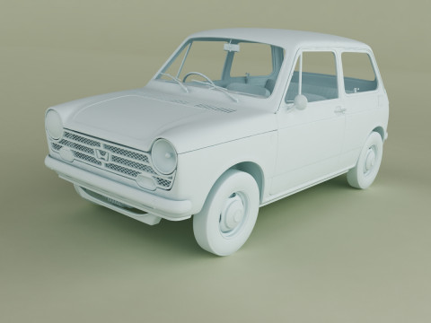 Honda N360 3D मॉडल
