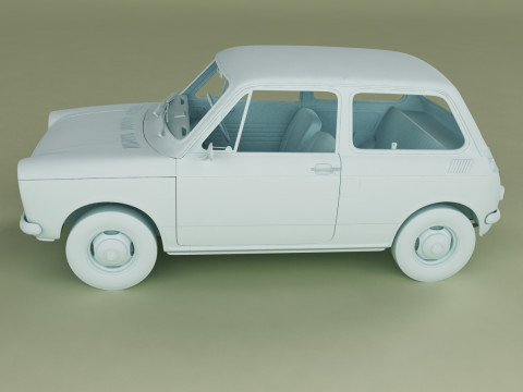 Honda N360 3D मॉडल