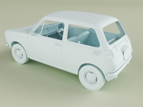 Honda N360 3D मॉडल
