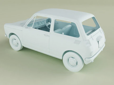 Honda N360 3D Model