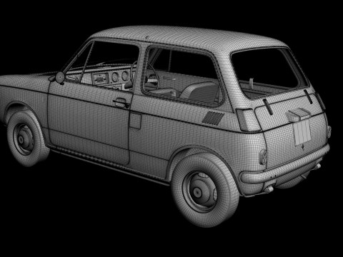 Honda N360 3D मॉडल