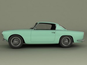 alfa romeo 1900 css 3D Model