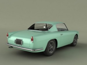 alfa romeo 1900 css 3D Model