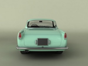 alfa romeo 1900 css 3D Model