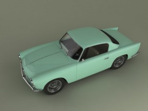 alfa romeo 1900 css 3D Model